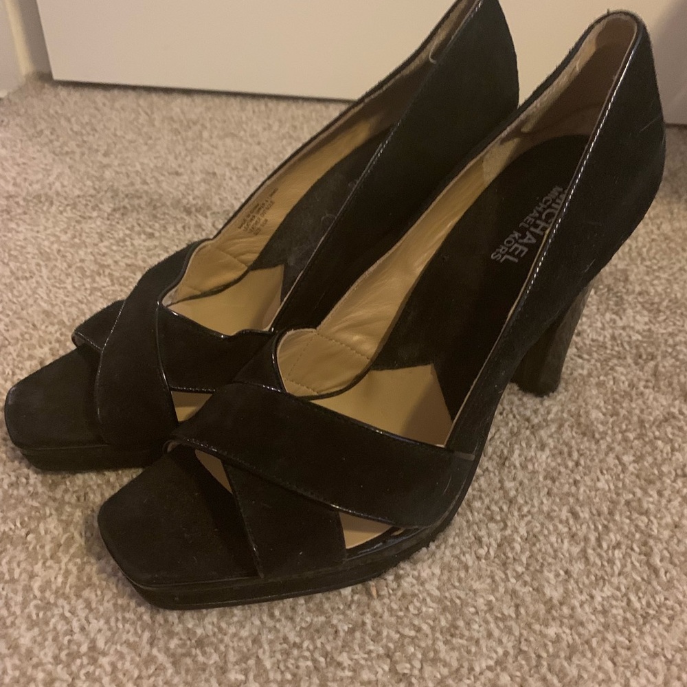 Brand New Michael Kors Black Heels